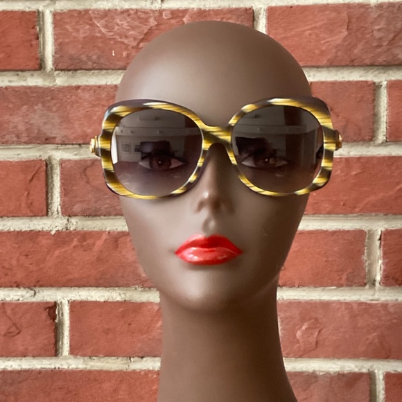 •Gucci Brown Violet Horn GG3189/S Sunglasses main image 11